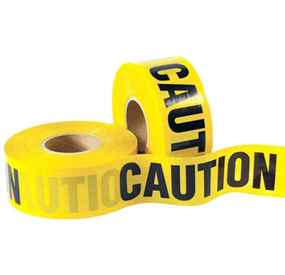 Нескользящая предупреждающая лента для пола безопасности Gelebor Желтая черная маркировочная лента ODM