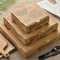 Напечатанная упаковка контейнера коробки пиццы гофрированного картона на вынос
