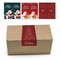 Персонализированные наклейки для запечатывания рождественских коробок 2022 года, съемные этикетки для печати