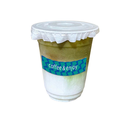 Наклейка для упаковки пищевых продуктов Die Cut для логотипа бумажного стаканчика кофе на заказ 60 мл 80 мл
