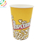 Ведро 24оз бумажных стаканчиков попкорна упаковки еды Эко дружелюбное устранимое круглое