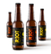 Лоснистый водоустойчивый ярлык стикера бутылки вина пива с изготовленным на заказ логотипом