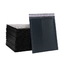 Матовый черный полиэтиленовый пакет-конверт из алюминиевой фольги для доставки пузырчатых почтовых ящиков 6x9